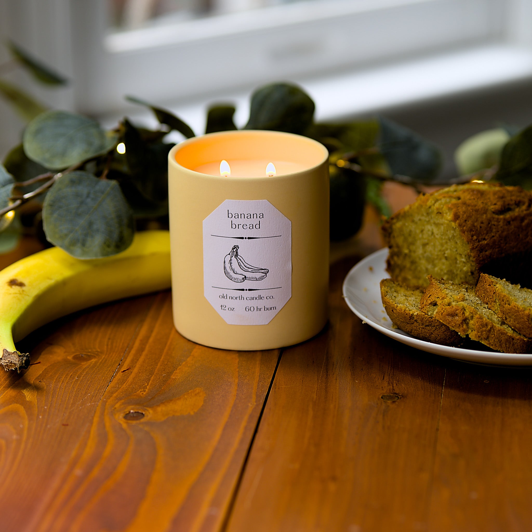 Banana Bread Candle