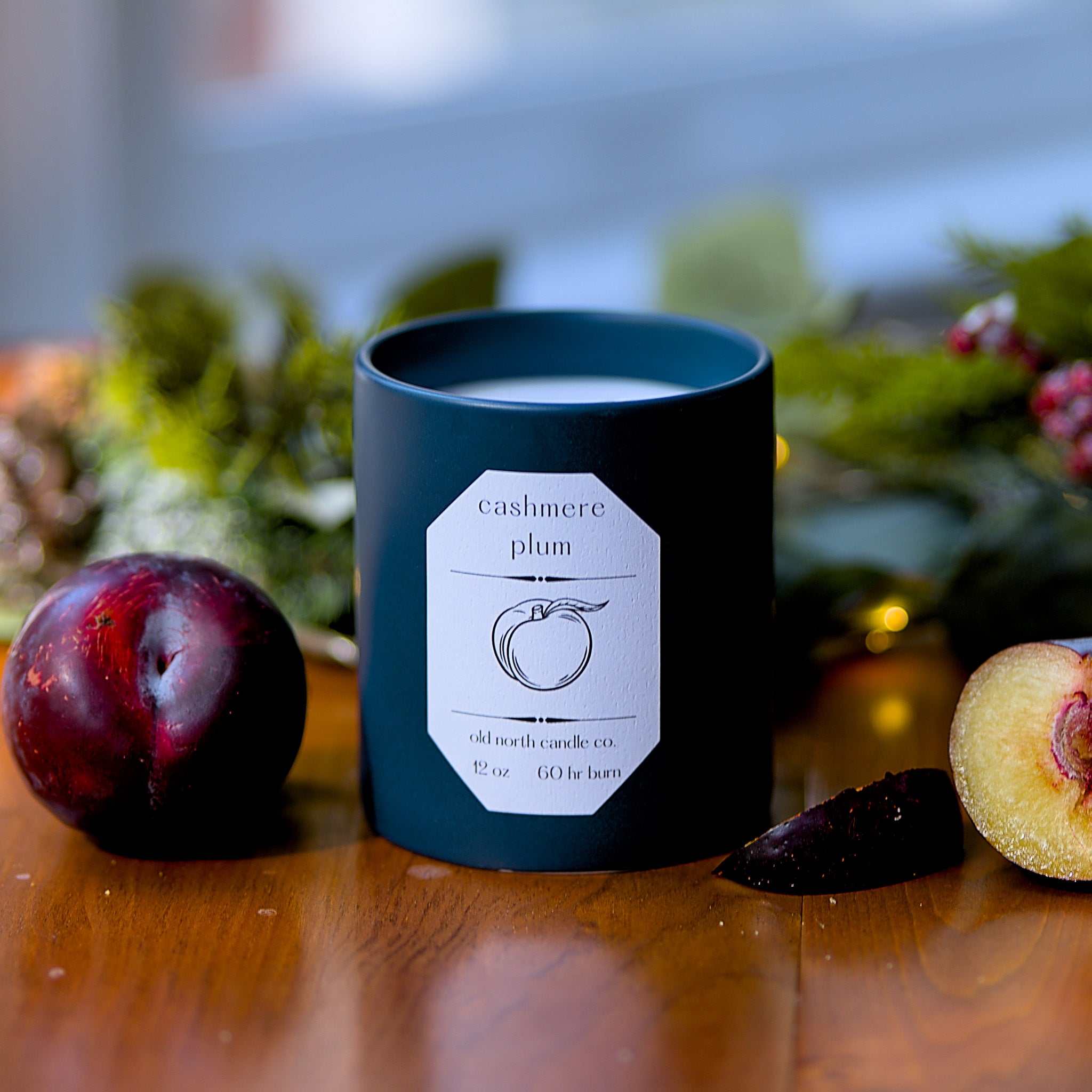 Cashmere Plum Candle