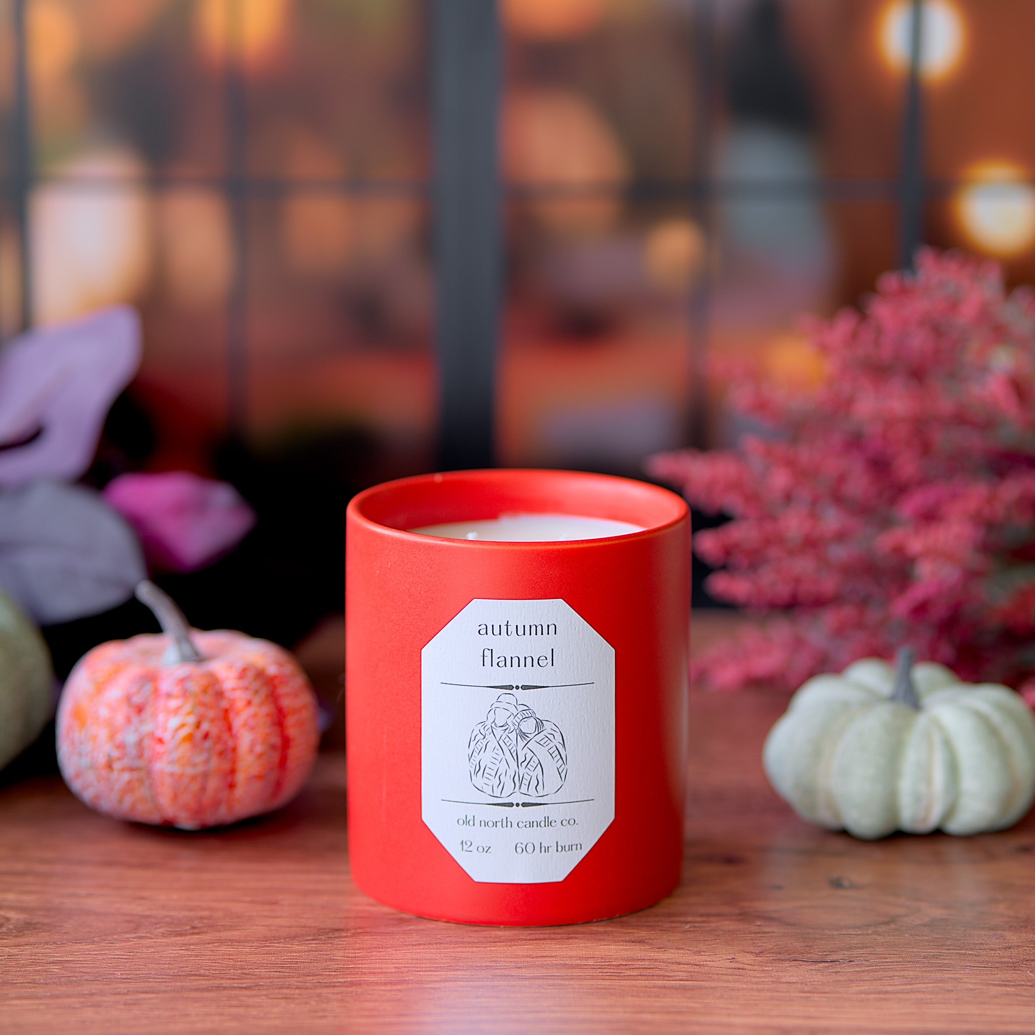 Autumn Flannel Candle