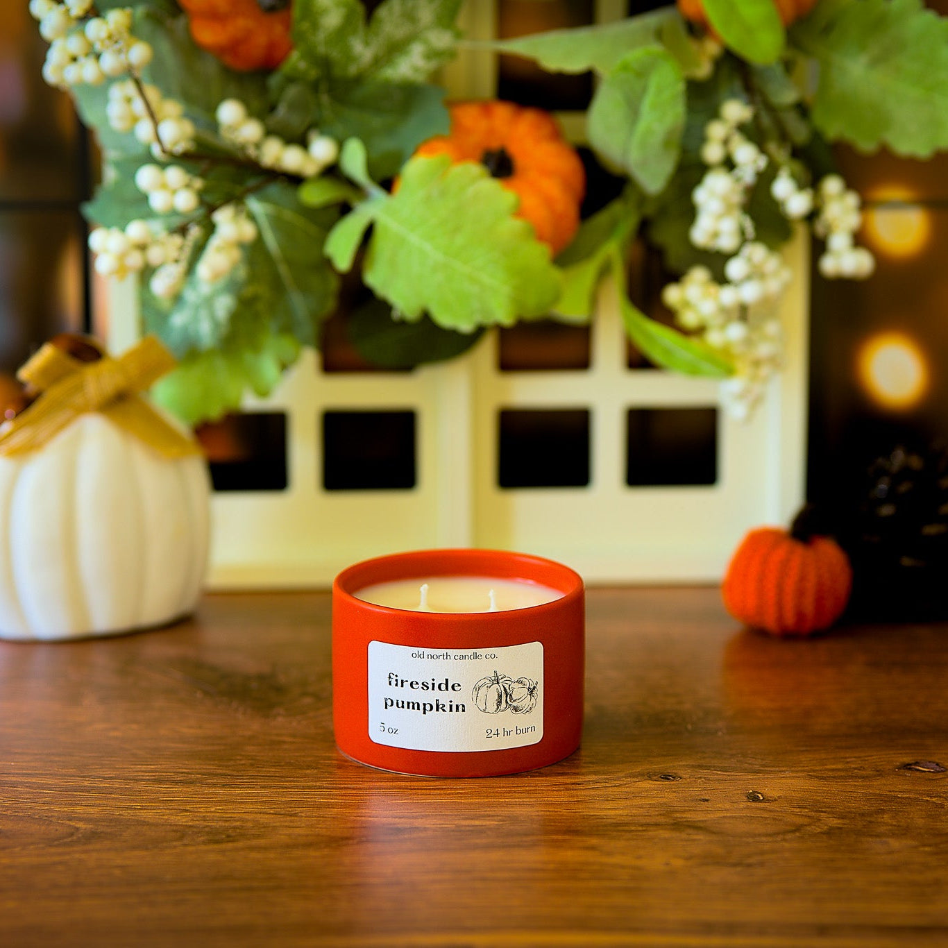 Fireside Pumpkin Candle