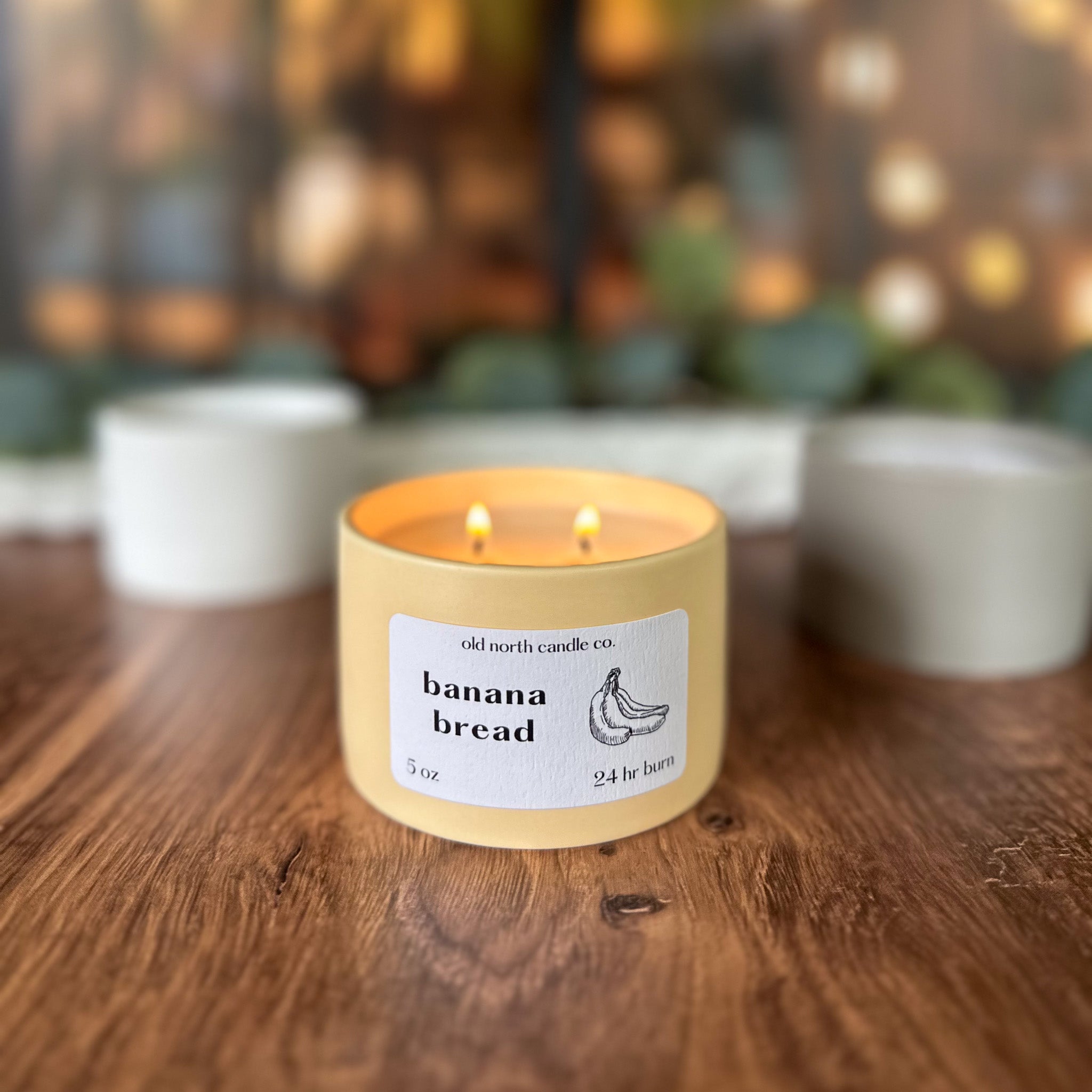 Banana Bread Candle